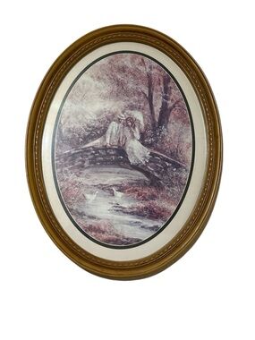 Vintage Homco Portrait